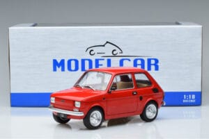 Fiat 126 Červený MCG 1:18 MCG18323 Kov – obrázek 6 z 6