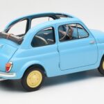 Fiat Nuova 500 Celeste Modrý Kyosho 1:18 08966LB - image 3 of 8