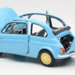Fiat Nuova 500 Celeste Modrý Kyosho 1:18 08966LB - image 5 of 8