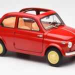 Fiat Nuova 500 Coral Červený Kyosho 1:18 08966R - image 6 of 8