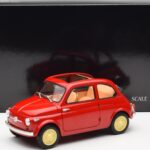 Fiat Nuova 500 Coral Červený Kyosho 1:18 08966R - image 8 of 8