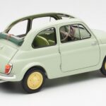 Fiat Nuova 500 Clear Zelený Kyosho 1:18 08966LG - image 3 of 8