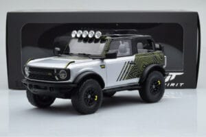 Ford Bronco RTR Iconic Stříbrný GT Spirit 1:18 GT404 Pryskyřice – obrázek 6 z 6