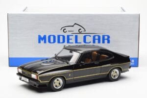 Ford Capri Mk2 X-Pack Černý MCG 1:18 MCG18348 Kov – obrázek 6 z 6