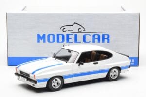 Ford Capri Mk2 X-Pack Bílý MCG 1:18 MCG18347 Kov – obrázek 6 z 6