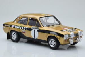 Ford Escort Mk1 RS1600 Night Version #1 R. Clark / J. Porter Rally Wales 1972 IXO 1:18 18RMC100 Kov – obrázek 4 z 6
