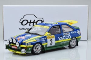 Ford Escort RS Cosworth #9 P. Bernardini / J-M. Andrie Rally Monte Carlo 1996 Otto 1:18 OT1028 Pryskyřice – obrázek 6 z 6