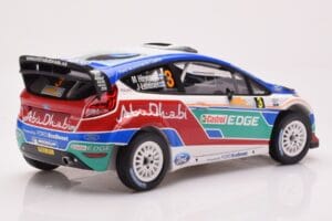 Ford Fiesta RS WRC Ford Abu Dhabi #3 M. Hirvonen / J. Lehtinen Winner Rally Australia 2011 Minichamps 1:18 151110803 Kov – obrázek 2 z 6