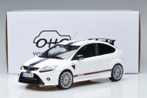 Ford Focus RS Mk2 Le Mans Bílý Otto 1:18 OT1009 Pryskyřice – obrázek 6 z 6