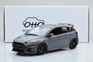 Ford Focus RS Mk3 Stealth Šedý Otto 1:18 OT779 Pryskyřice – obrázek 6 z 6