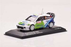Ford Focus RS WRC #4 R. Kresta / J. Tomanek Rally Monte Carlo 2005 Minichamps 1:43 400058404 Kov – obrázek 2 z 4