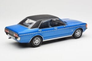 Ford Granada Mk1 Metalická Modrá Matná Černá MCG 1:18 MCG18394 Kov – obrázek 2 z 6