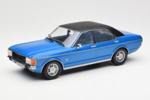Ford Granada Mk1 Metalická Modrá Matná Černá MCG 1:18 MCG18394