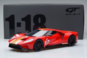 Ford GT Alan Mann Heritage Edition Červený GT Spirit 1:18 GT882 Pryskyřice – obrázek 6 z 6
