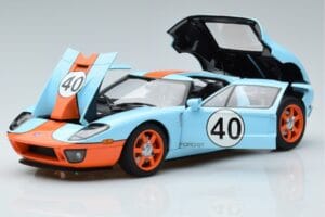 Ford GT Gulf Livery AUTOart 1:18 80513 Kov – obrázek 2 z 8
