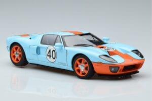 Ford GT Gulf Livery AUTOart 1:18 80513 Kov – obrázek 5 z 8