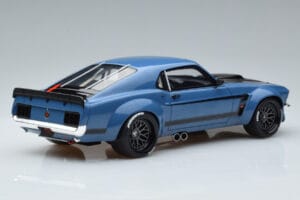 Ford Mustang Boss Cobra Ruffian Cars Modrý GT Spirit 1:18 GT426 Pryskyřice – obrázek 2 z 6