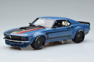 Ford Mustang Boss Cobra Ruffian Cars Modrý GT Spirit 1:18