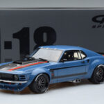 Ford Mustang Boss Cobra Ruffian Cars Modrý GT Spirit 1:18 - image 6 of 6