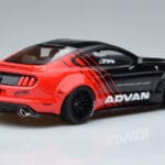 Ford Mustang S550 LB Works Liberty Walk Advan GT Spirit 1:18 KJ035 Pryskyřice - image 2 of 6