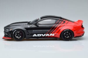 Ford Mustang S550 LB Works Liberty Walk Advan GT Spirit 1:18 KJ035 Pryskyřice – obrázek 3 z 6