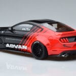 Ford Mustang S550 LB Works Liberty Walk Advan GT Spirit 1:18 KJ035 Pryskyřice - image 5 of 6