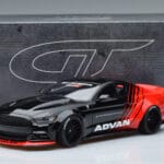 Ford Mustang S550 LB Works Liberty Walk Advan GT Spirit 1:18 KJ035 Pryskyřice - image 6 of 6