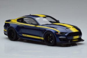 Ford Mustang S550 Shelby Super Snake Modrý GT Spirit 1:18 GT871 Pryskyřice – obrázek 4 z 6