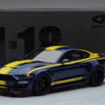 Ford Mustang S550 Shelby Super Snake Modrý GT Spirit 1:18 - image 6 of 6