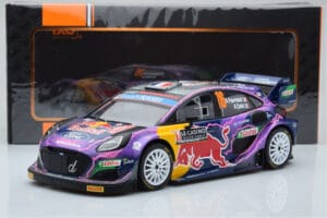 Ford Puma Rally1 WRC #16 A. Fourmaux / A. Coria Rally Monte Carlo 2022 IXO 1:18 18RMC111 Kov – obrázek 6 z 6