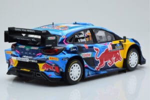 Ford Puma Rally1 WRC #7 P-L. Loubet / N. Gilsoul Rally Sweden 2023 IXO 1:18 18RMC154B Kov – obrázek 2 z 6