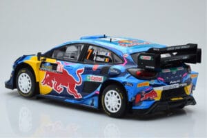 Ford Puma Rally1 WRC #7 P-L. Loubet / N. Gilsoul Rally Sweden 2023 IXO 1:18 18RMC154B Kov – obrázek 5 z 6