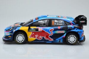 Ford Puma Rally1 WRC #8 O. Tanak / M. Jarveoja Winner Rally Sweden 2023 IXO 1:18 18RMC154A Kov – obrázek 3 z 6