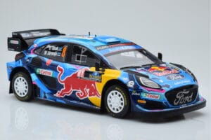 Ford Puma Rally1 WRC #8 O. Tanak / M. Jarveoja Winner Rally Sweden 2023 IXO 1:18 18RMC154A Kov – obrázek 4 z 6