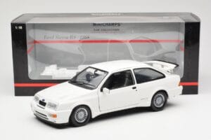 Ford Sierra RS RHD Bílý Minichamps 1:18 150084070 Kov – obrázek 8 z 8