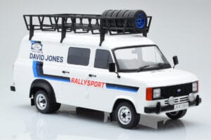 Ford Transit Mk2 Van Team David Jones Rally Assistance IXO 1:18 18RMC033XE Kov – obrázek 4 z 6