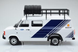 Ford Transit Mk2 Van Team Ford Rally Assistance IXO 1:18 18RMC058XE Kov – obrázek 3 z 6
