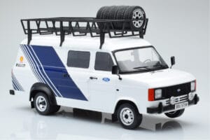 Ford Transit Mk2 Van Team Ford Rally Assistance IXO 1:18 18RMC058XE Kov – obrázek 4 z 6