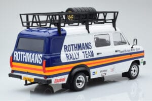 Ford Transit Mk2 Van Team Rothmans Rally Assistance IXO 1:18 18RMC057XE Kov – obrázek 2 z 6