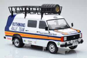 Ford Transit Mk2 Van Team Rothmans Rally Assistance IXO 1:18 18RMC057XE Kov – obrázek 4 z 6