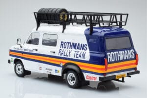 Ford Transit Mk2 Van Team Rothmans Rally Assistance IXO 1:18 18RMC057XE Kov – obrázek 5 z 6