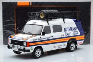 Ford Transit Mk2 Van Team Rothmans Rally Assistance IXO 1:18 18RMC057XE Kov – obrázek 6 z 6
