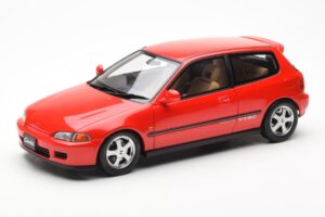Honda Civic EG6 VTEC Červený LCD 1:18 LCD18018-RE