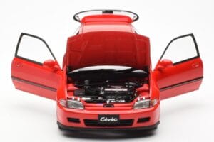 Honda Civic EG6 VTEC Červený LCD 1:18 LCD18018-RE Kov – obrázek 5 z 11