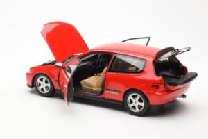 Honda Civic EG6 VTEC Červený LCD 1:18 LCD18018-RE Kov – obrázek 8 z 11