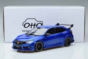 Honda Civic FK8 Type R Mugen Modrý Otto 1:18 OT987 Pryskyřice – obrázek 2 z 7
