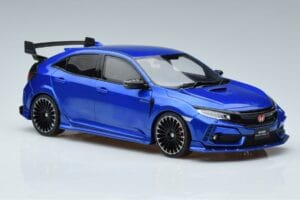 Honda Civic FK8 Type R Mugen Modrý Otto 1:18 OT987 Pryskyřice – obrázek 6 z 7