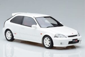 Honda Civic Type R EK9 Bílý Otto 1:18 OT264 Pryskyřice – obrázek 4 z 7