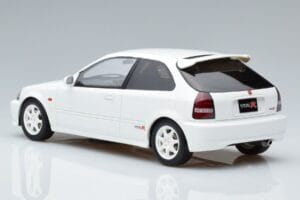 Honda Civic Type R EK9 Bílý Otto 1:18 OT264 Pryskyřice – obrázek 5 z 7