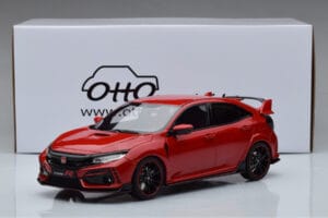 Honda Civic Type R GT FK8 Euro Spec Červený Otto 1:18 OT890 Pryskyřice – obrázek 6 z 6